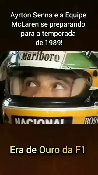 chefe da equipe mclaren com ayrton senna | Discove ...| Kwai