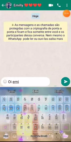 número do whatsapp da emily vick